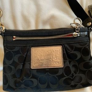 Coach Poppy Black Crossbody